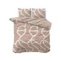 Dekbedovertrek Clay Contours Perzik