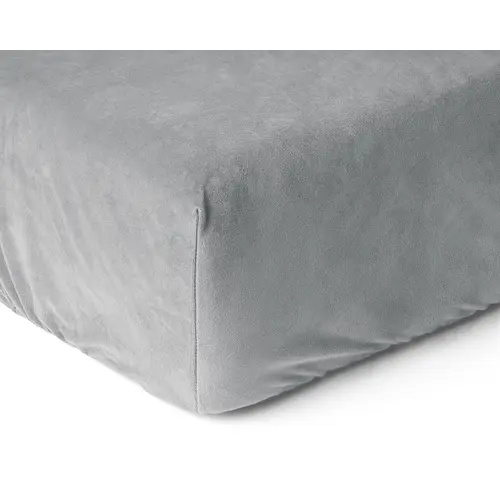 Sleeptime Hoeslaken Velvet Grijs