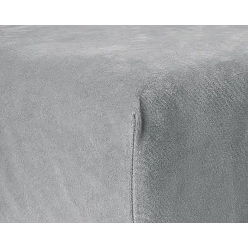 Sleeptime Hoeslaken Velvet Grijs