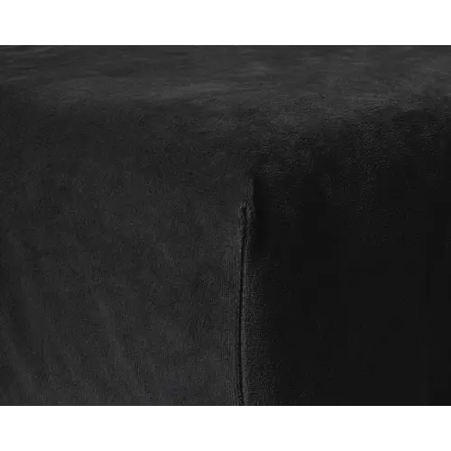 Sleeptime Hoeslaken Velvet Zwart Sleeptime Hoeslaken Velvet Zwart