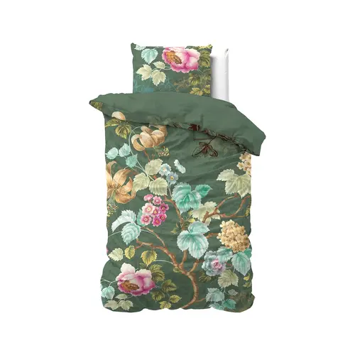 Dreamhouse Dekbedovertrek Chanda Olijfgroen