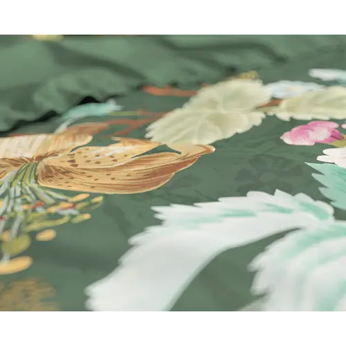 Dreamhouse Dekbedovertrek Chanda Olijfgroen