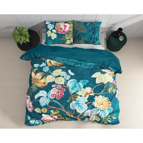 Dreamhouse Dekbedovertrek Chanda Blauw Dreamhouse Dekbedovertrek Chanda Blauw