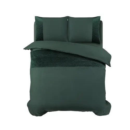 Sleeptime Dekbedovertrek Velvet Band Groen