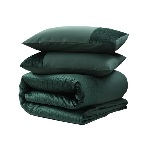 Sleeptime Dekbedovertrek Velvet Band Groen