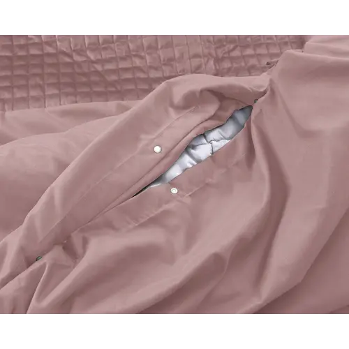 Sleeptime Dekbedovertrek Velvet Band Roze