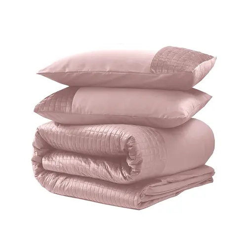 Sleeptime Dekbedovertrek Velvet Band Roze