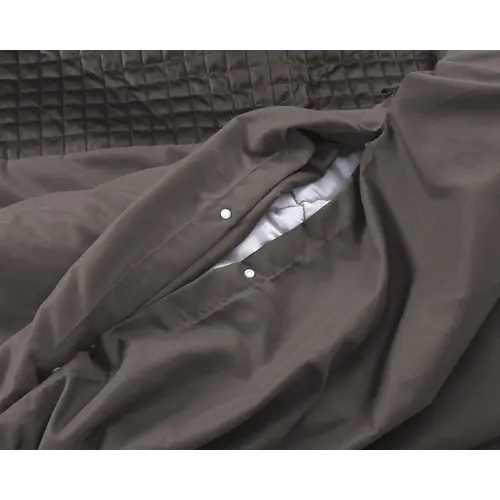 Sleeptime Dekbedovertrek Velvet Band Taupe