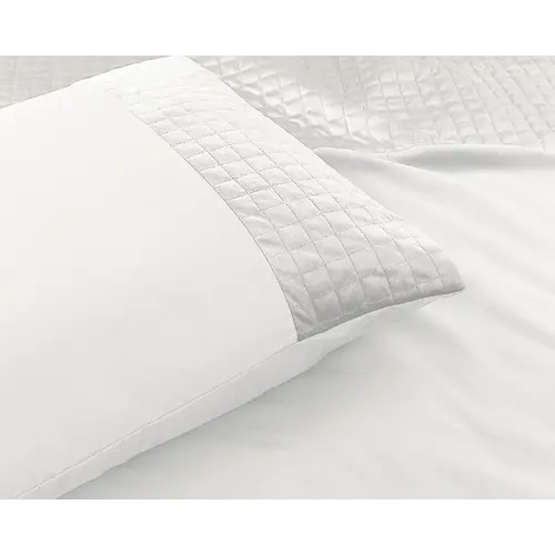 Sleeptime Dekbedovertrek Velvet Band Wit