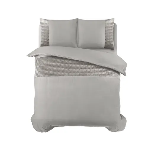 Sleeptime Dekbedovertrek Velvet Band Zand