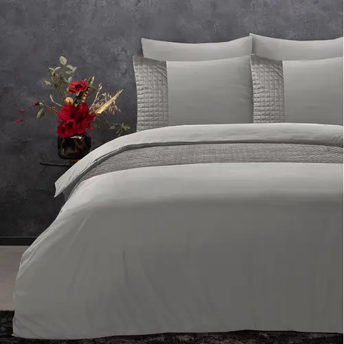 Sleeptime Dekbedovertrek Velvet Band Zand