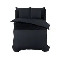 Dekbedovertrek Velvet Band Zwart