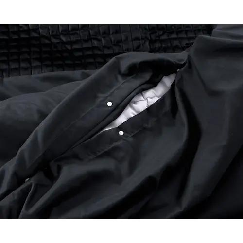 Sleeptime Dekbedovertrek Velvet Band Zwart