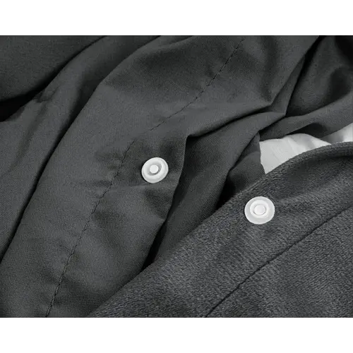 Sleeptime Dekbedovertrek Velvet Uni Antraciet Sleeptime Dekbedovertrek Velvet Uni Antraciet