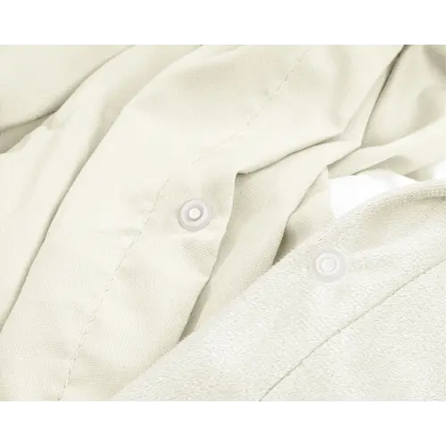 Sleeptime Dekbedovertrek Velvet Uni Crème