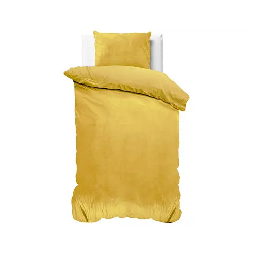 Sleeptime Dekbedovertrek Velvet Uni Goud