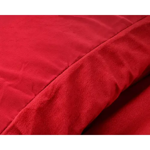 Sleeptime Dekbedovertrek Velvet Uni Rood