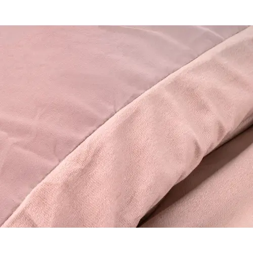 Sleeptime Dekbedovertrek Velvet Uni Roze