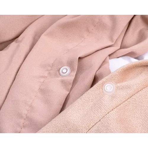 Sleeptime Dekbedovertrek Velvet Uni Roze