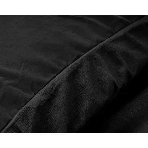 Sleeptime Dekbedovertrek Velvet Uni Zwart
