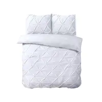 Dekbedovertrek Velvet Pintuck Wit