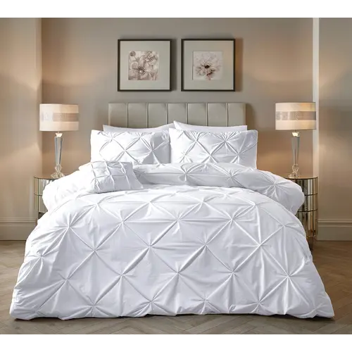 Sleeptime Dekbedovertrek Velvet Pintuck Wit