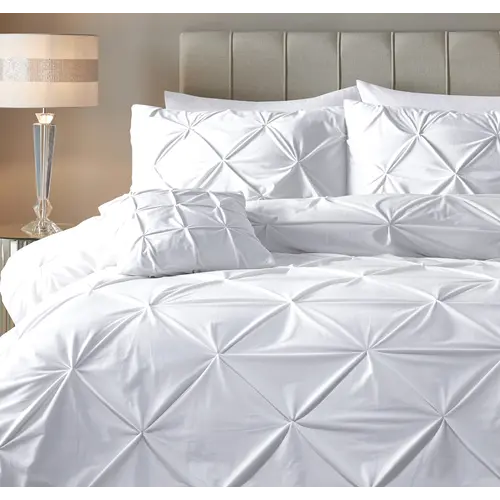 Sleeptime Dekbedovertrek Velvet Pintuck Wit