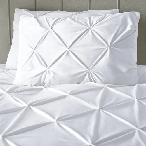 Sleeptime Dekbedovertrek Velvet Pintuck Wit