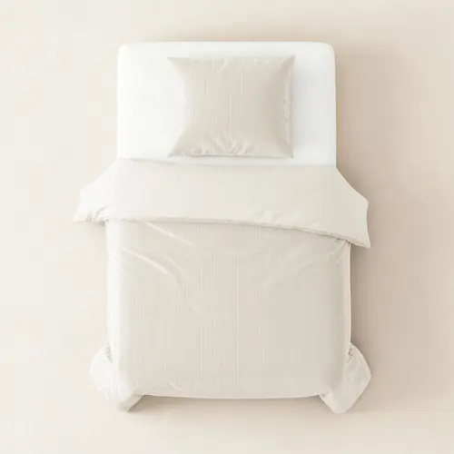 Sleeptime Dekbedovertrek Velvet Lining Beige