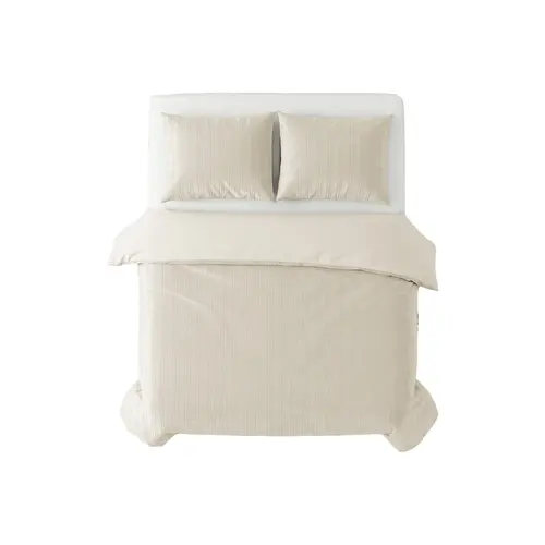 Sleeptime Dekbedovertrek Velvet Lining Beige