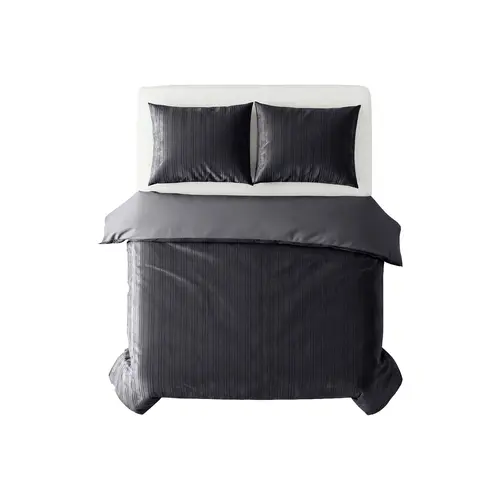 Sleeptime Dekbedovertrek Velvet Lining Zwart Sleeptime Dekbedovertrek Velvet Lining Zwart