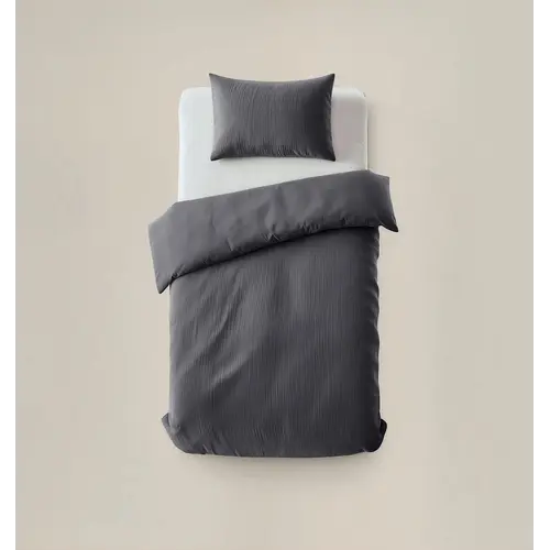 Sleeptime Dekbedovertrek Velvet Cartier Antraciet