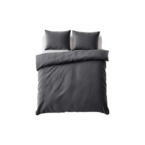 Sleeptime Dekbedovertrek Velvet Cartier Antraciet