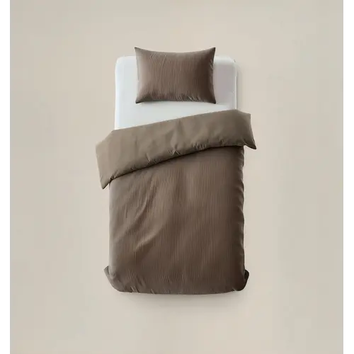 Sleeptime Dekbedovertrek Velvet Cartier Taupe