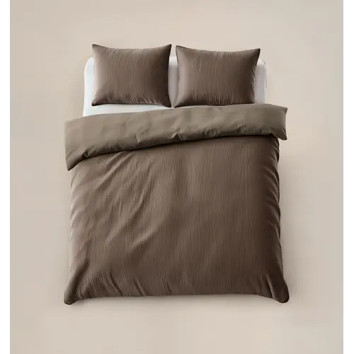Sleeptime Dekbedovertrek Velvet Cartier Taupe
