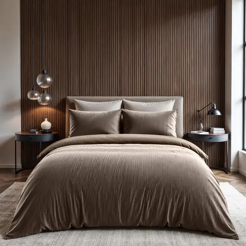 Sleeptime Dekbedovertrek Velvet Cartier Taupe