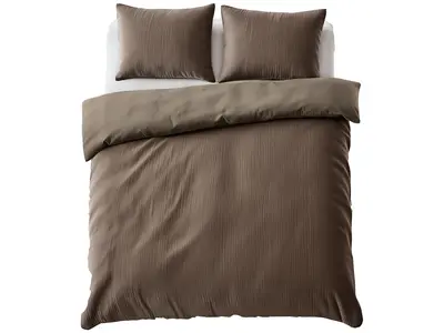 Sleeptime Dekbedovertrek Velvet Cartier Taupe