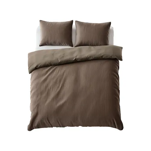 Sleeptime Dekbedovertrek Velvet Cartier Taupe