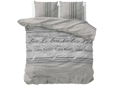 Sleeptime Dekbedovertrek Residence Grijs