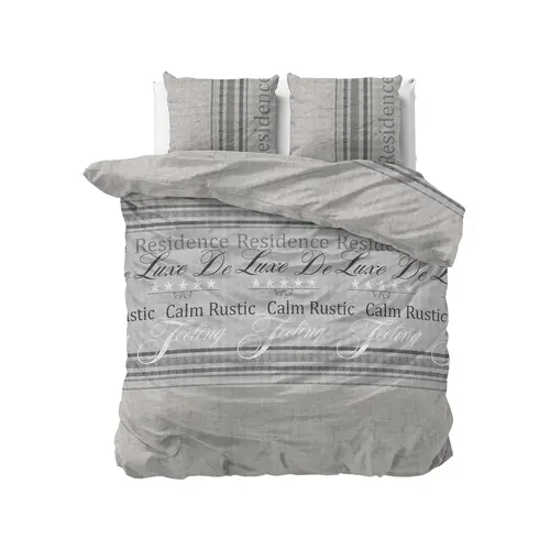 Sleeptime Dekbedovertrek Residence Grijs