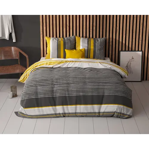 Sleeptime Dekbedovertrek Drake Zwart