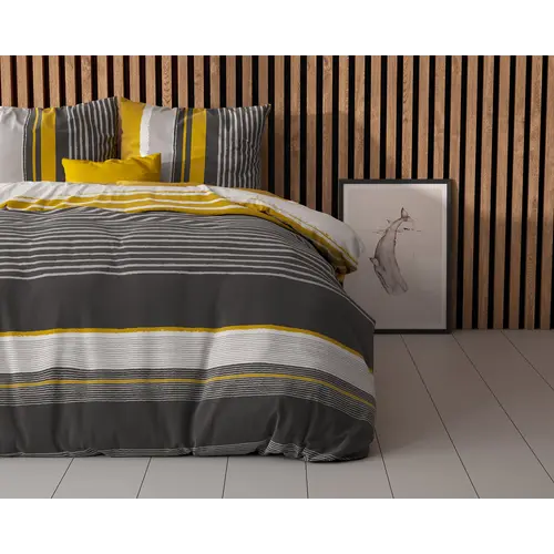 Sleeptime Dekbedovertrek Drake Zwart