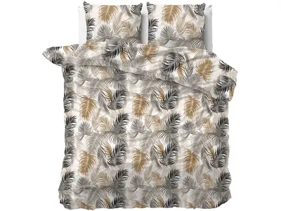 Sleeptime Dekbedovertrek Feather District Zand