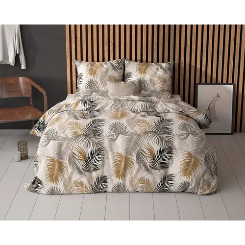 Sleeptime Dekbedovertrek Feather District Zand