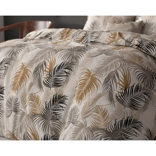 Sleeptime Dekbedovertrek Feather District Zand