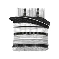 Dekbedovertrek Artic Stripe Wit