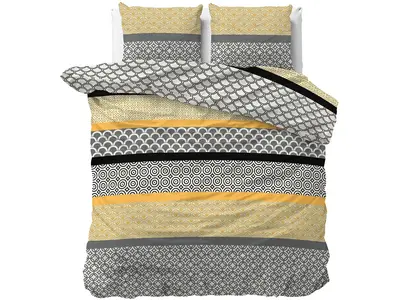 Sleeptime Dekbedovertrek Chezka Grijs