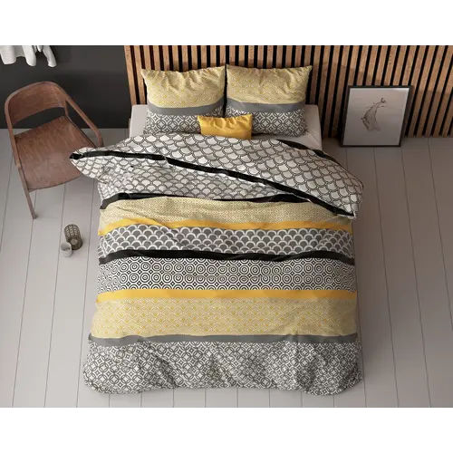 Sleeptime Dekbedovertrek Chezka Grijs