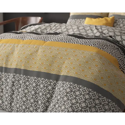 Sleeptime Dekbedovertrek Chezka Grijs