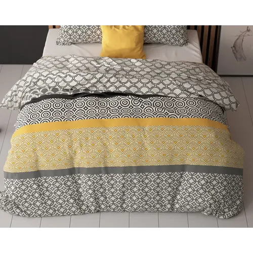 Sleeptime Dekbedovertrek Chezka Grijs